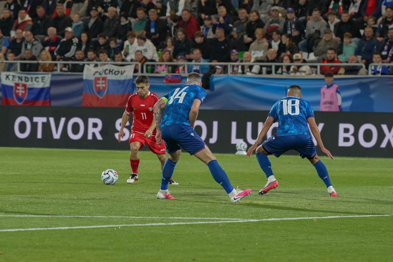 LIVE TEXT | Fotbal | Liga Națiunilor: Slovacia - Republica Moldova. La pauză, Slovacia conduce cu 2-0