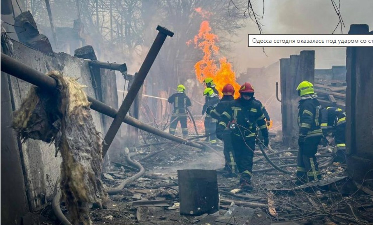 Новый массированный теракт в Одессе. Майя Санду: «Моё сердце с Одессой»