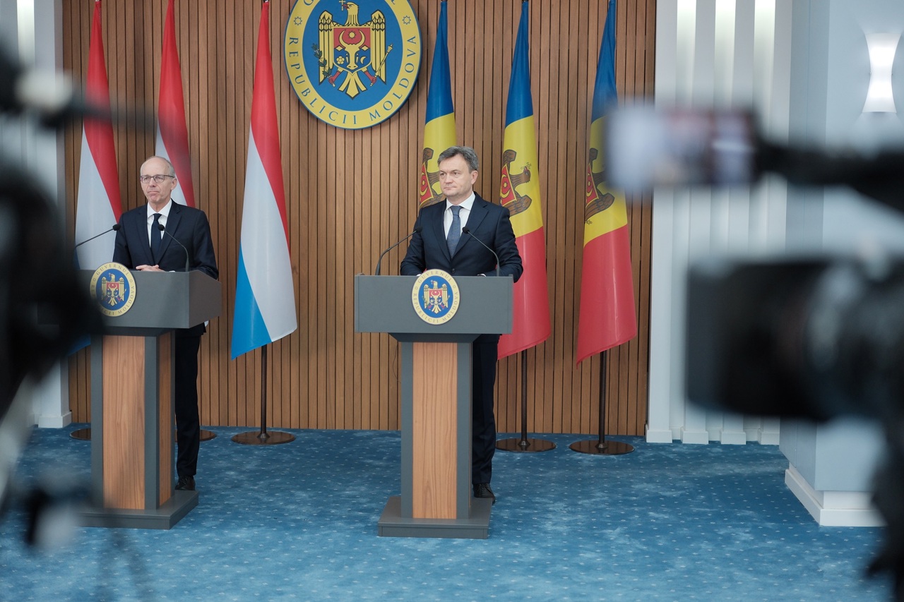 LIVE TEXT // Luxemburgul susține aderarea Republicii Moldova la UE. Declarație comună, semnată la Chișinău