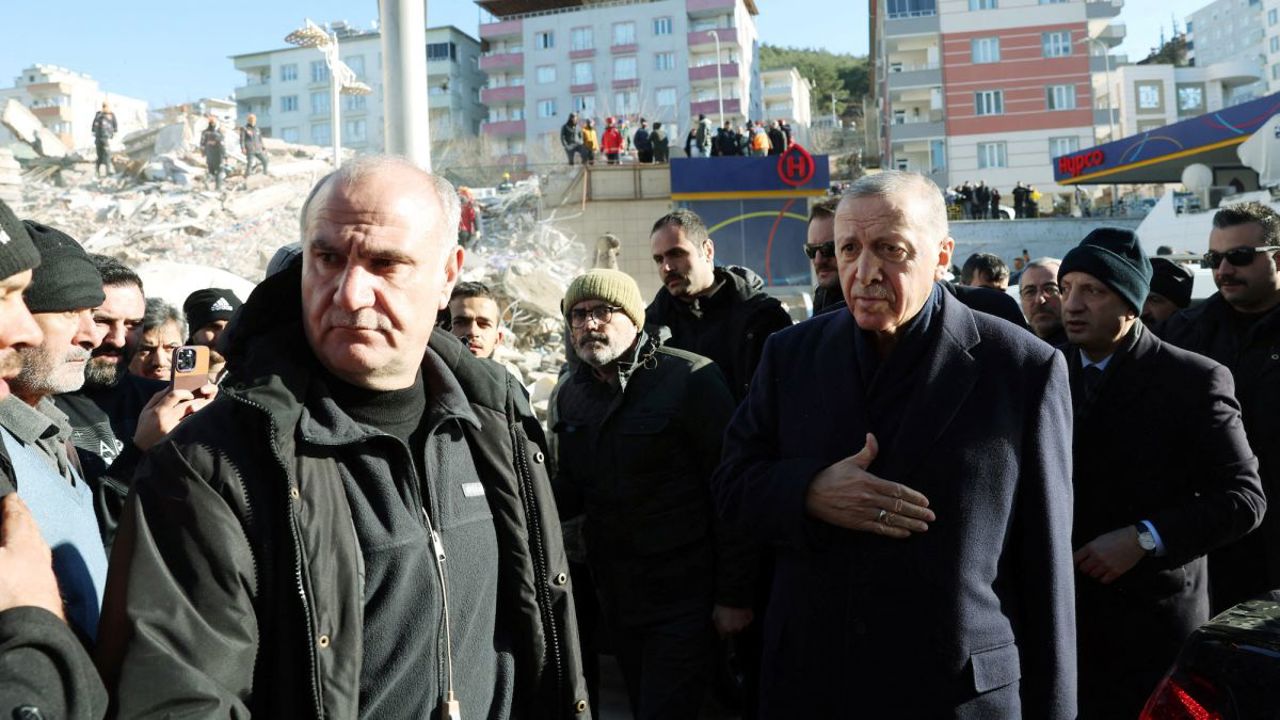 President of Turkey visited earthquake-hit areas