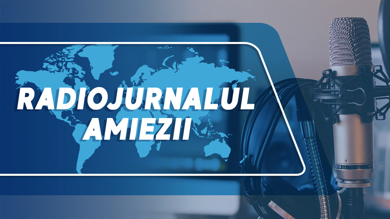RadioJurnalul Amiezii din 19 aprilie 2025, cu Anastasia Rusu // SPORT cu Liubomir Madan