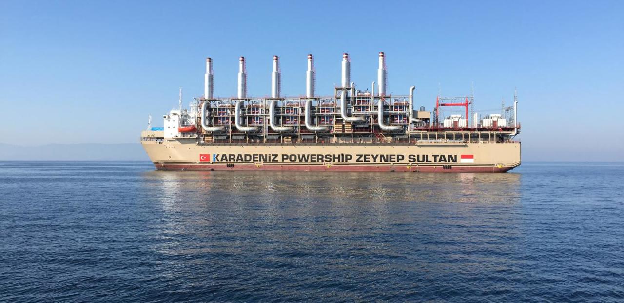 Turkey can send 300-400 MW of electricity to Ukraine using floating power plants