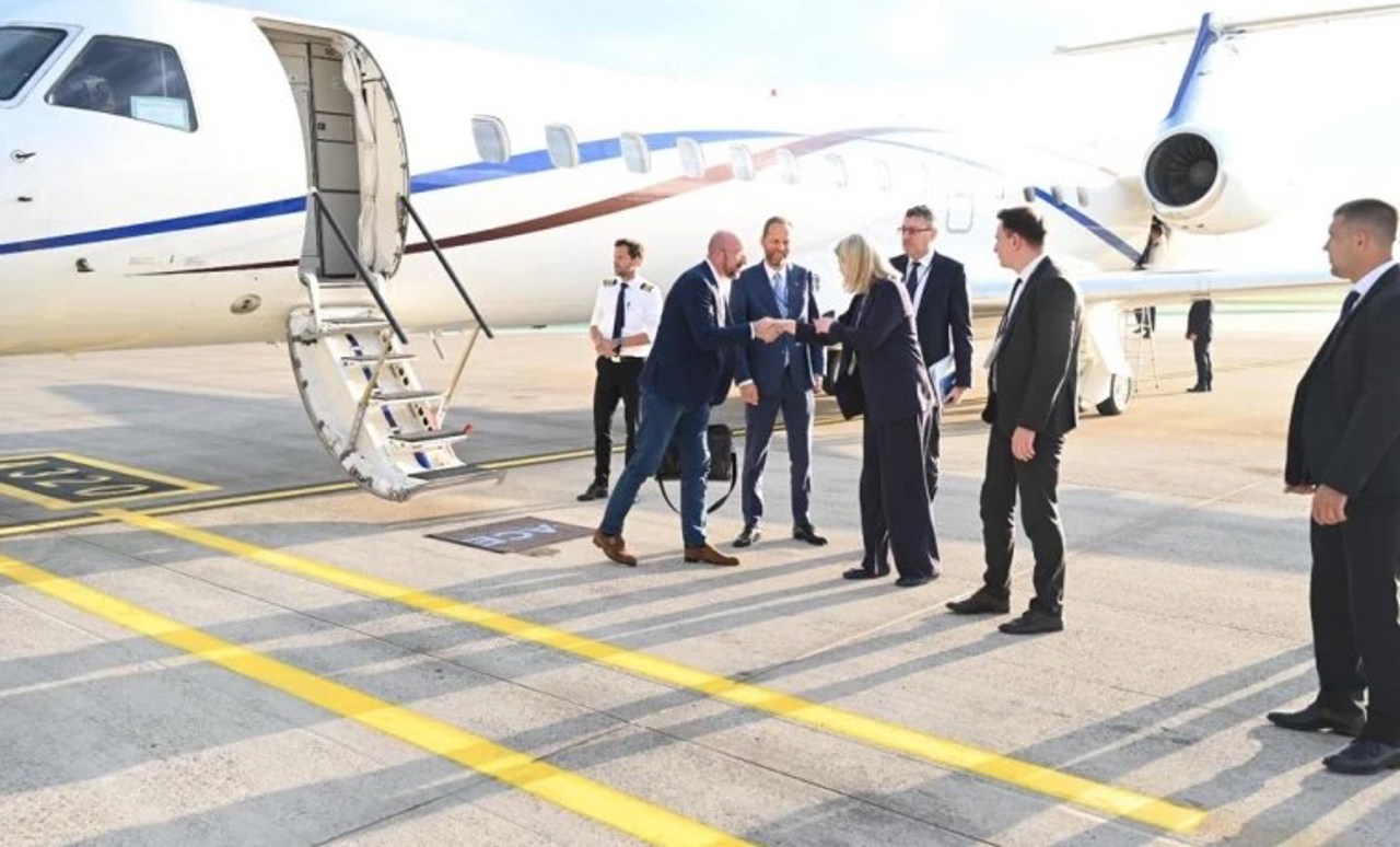 President of the European Council, Prime Minister of the Kingdom of Belgium and the Prime Minister of the Grand Duchy of Luxembourg arrived in Chisinau