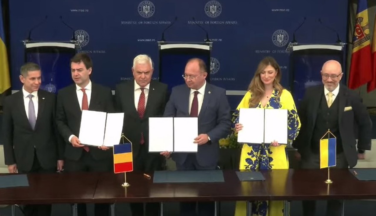 LIVE // Declarații de presă ale miniștrilor de externe și ale miniștrilor apărării după reuniunea trilaterală de la București