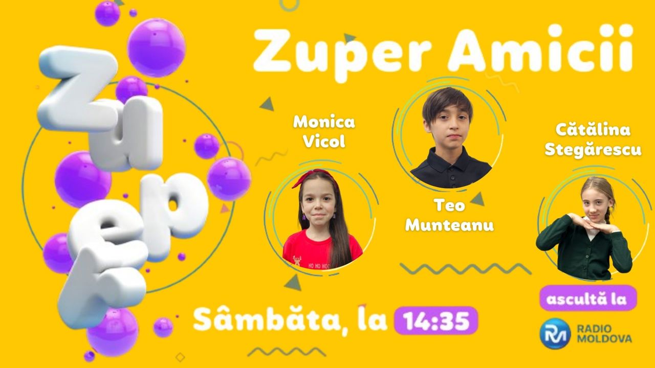 „ZUPER AMICII”- Emisiune pentru copii | 14.02.2026
