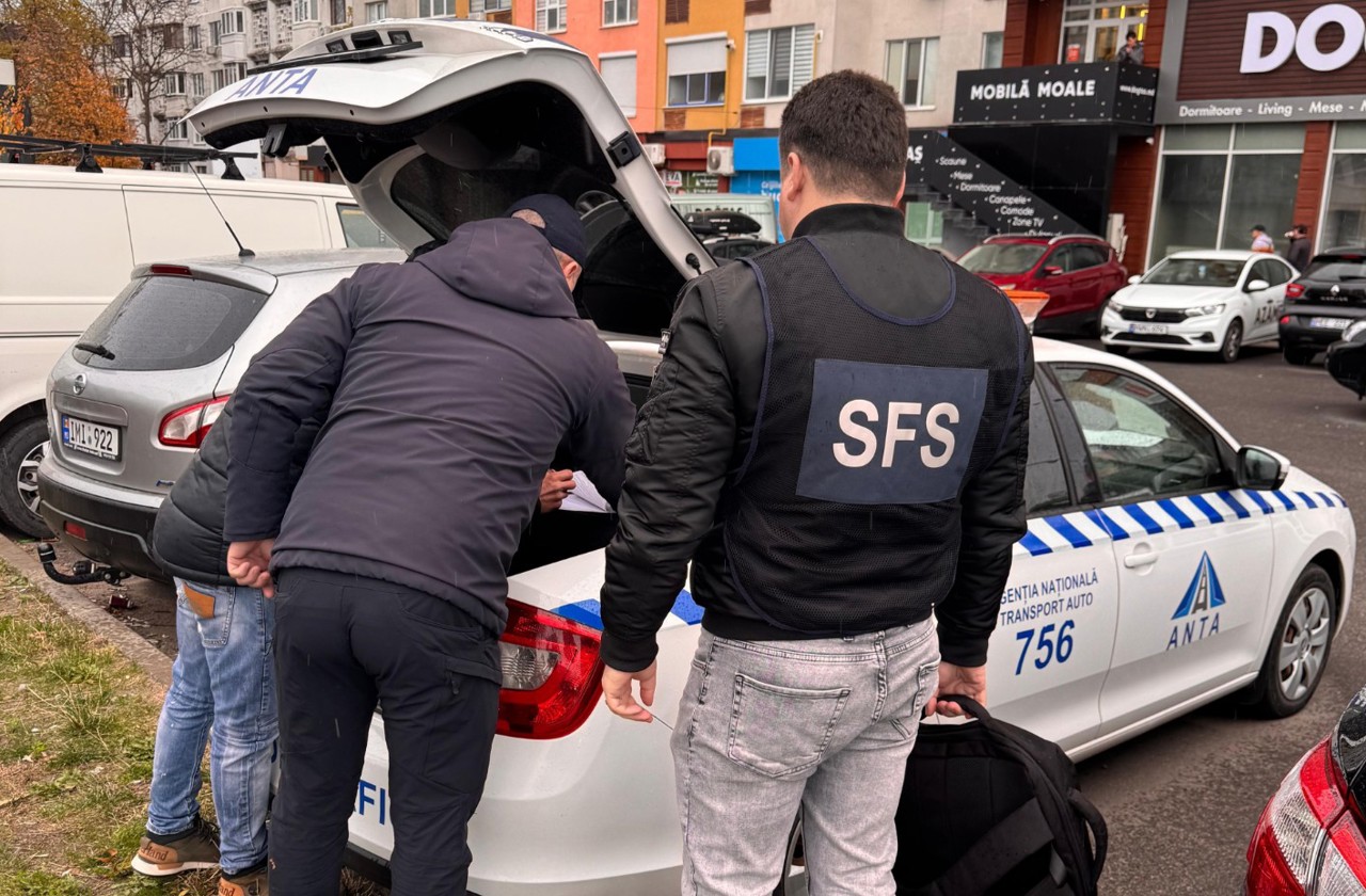 Servicii de taximetrie, prestate ilegal în capitală: amenzi de peste 28 de mii de lei