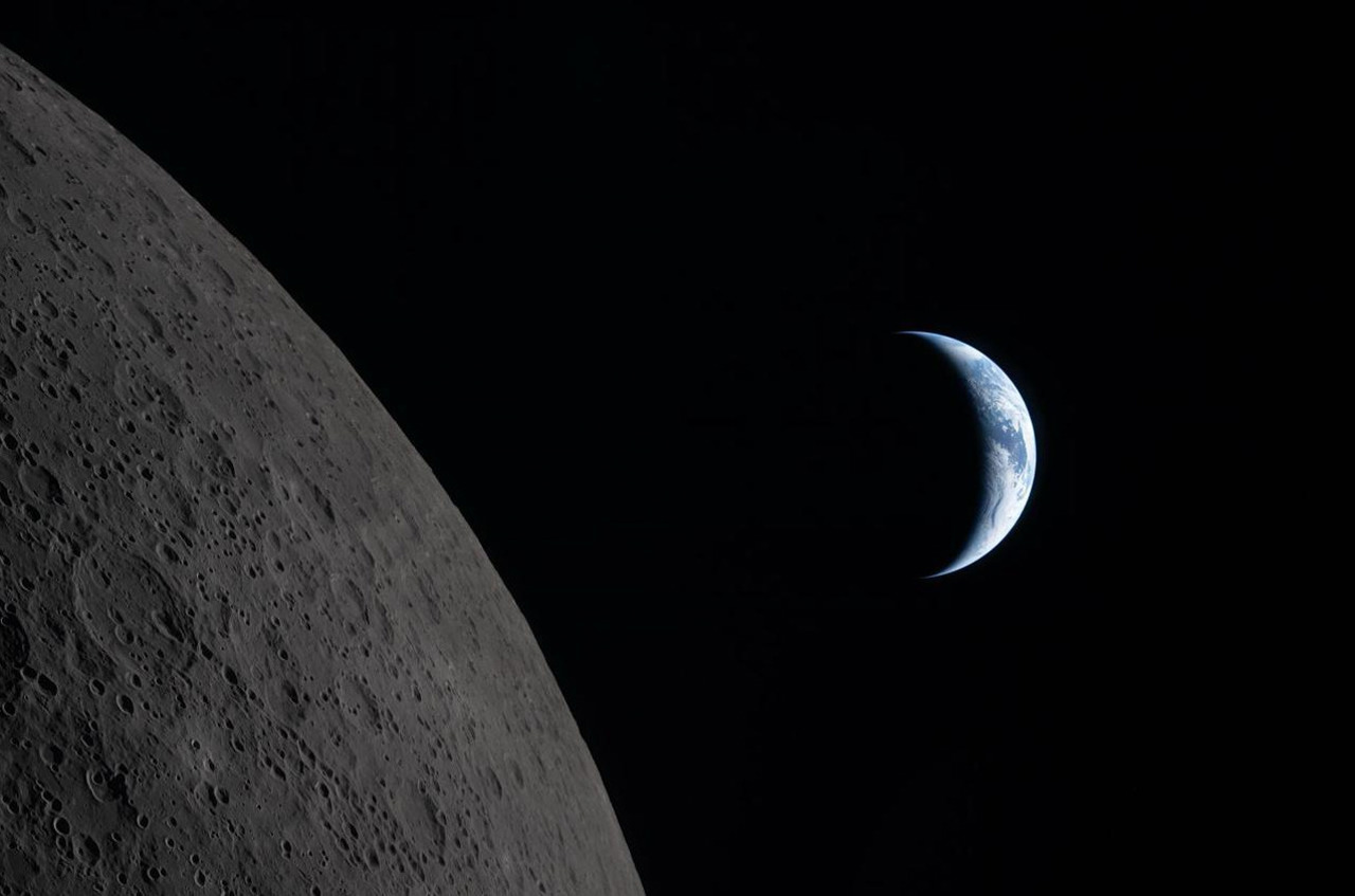 Incident spațial: Fragment al unei rachete SpaceX a creat un crater pe Lună