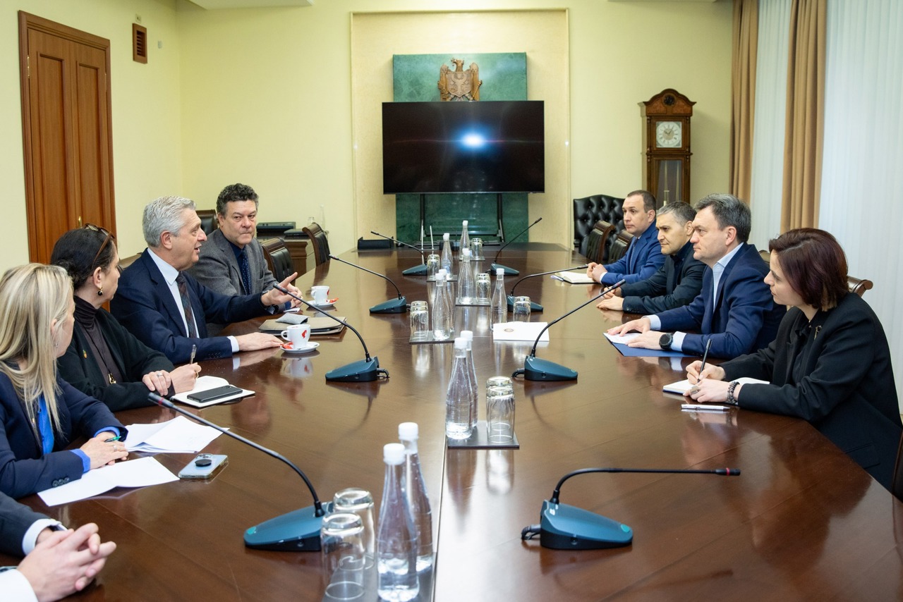 Dorin Recean at the meeting with the UN High Commissioner for Refugees: We will take care of the Ukrainians who stay in our country