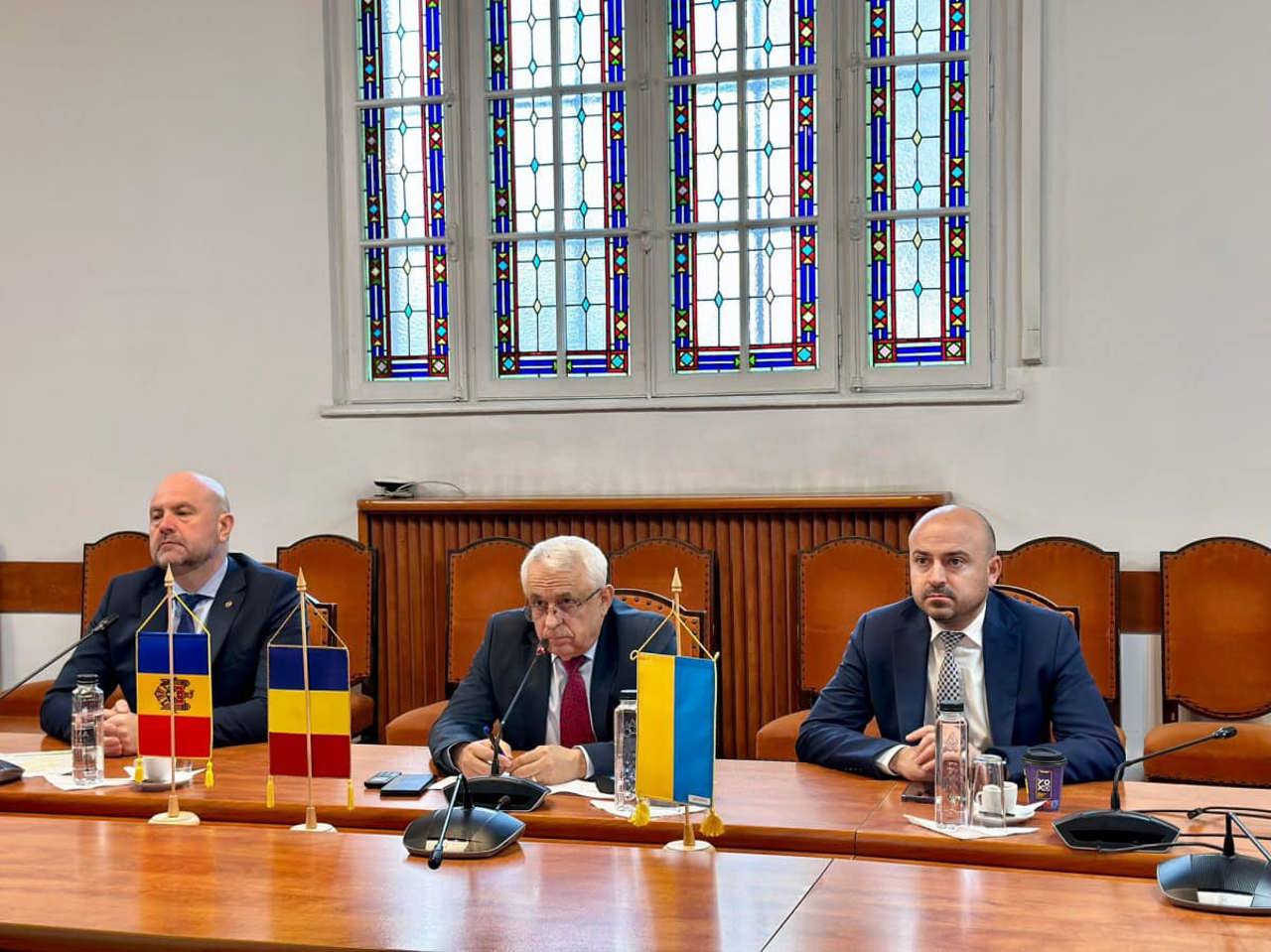 Ministers of Agriculture from the Republic of Moldova, Romania and Ukraine discuss optimizing the transit of Ukrainian grains