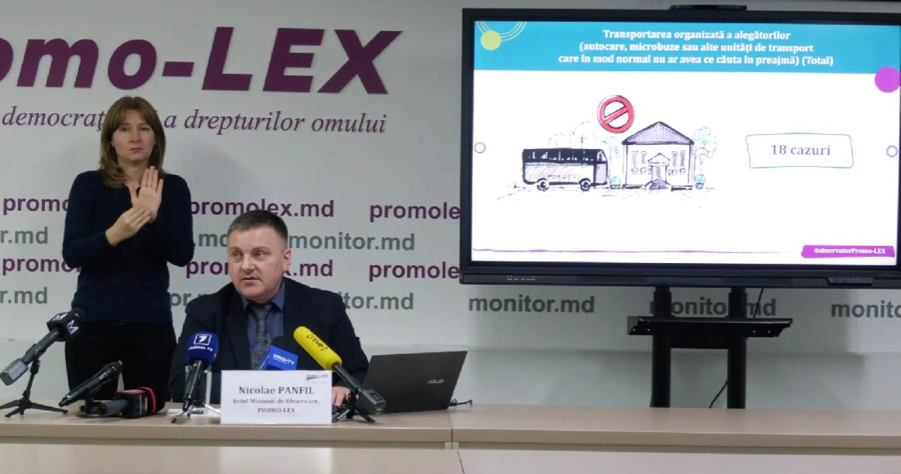 Promo-LEX, despre cazurile în care moldovenii au fost transportați organizat cu avionul la votare: „Nu le putem documenta și sancționa”