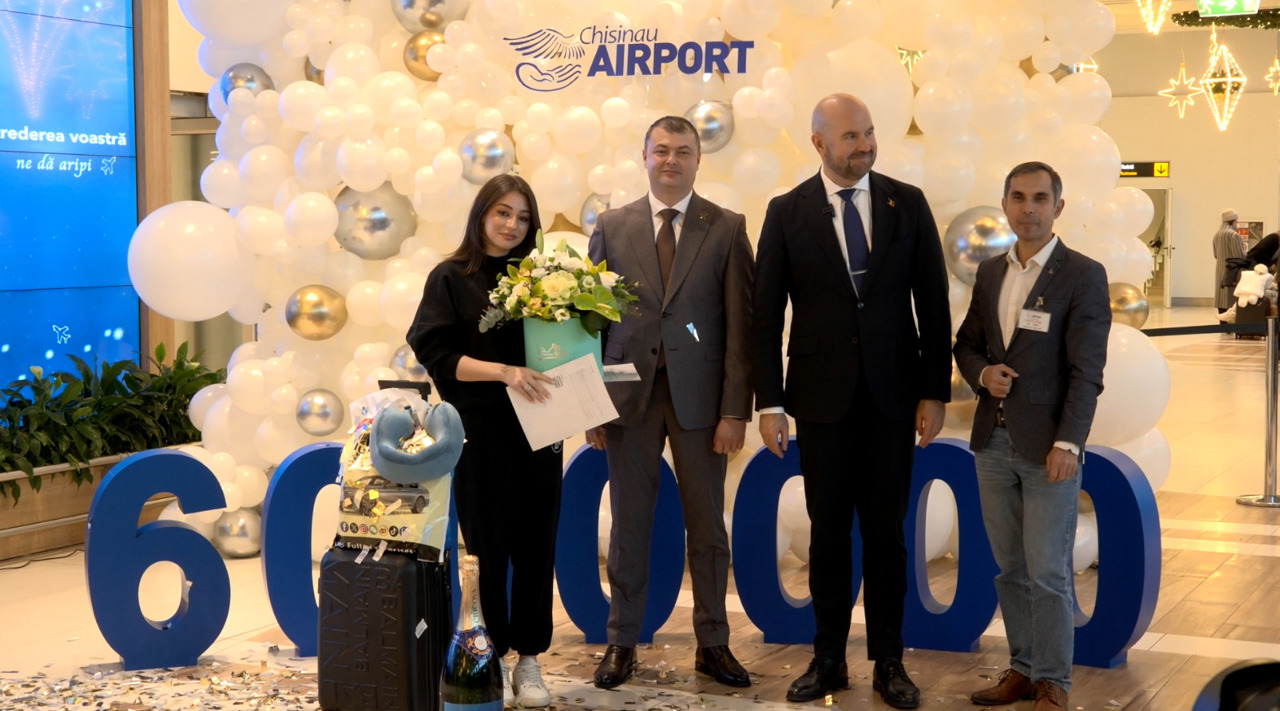 Record de pasageri la Aeroportul „Eugen Doga”: șase milioane de călători de la începutul anului
