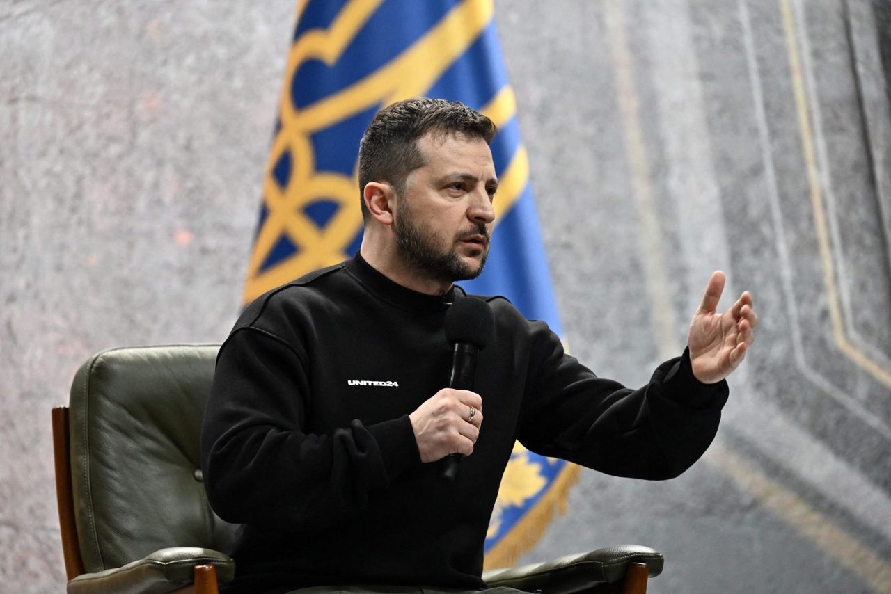 Zelensky vows to bring the Ukrainian flag back to Crimea