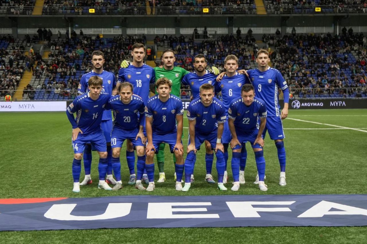 Victorie după 2 ani! Republica Moldova a învins Kazahstanul cu 2-1 în Liga Națiunilor UEFA