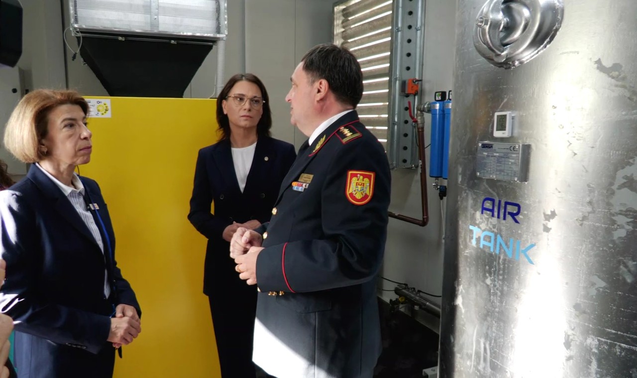 O nouă „linie de viață”: Serviciul Medical al MAI are stație proprie de oxigen