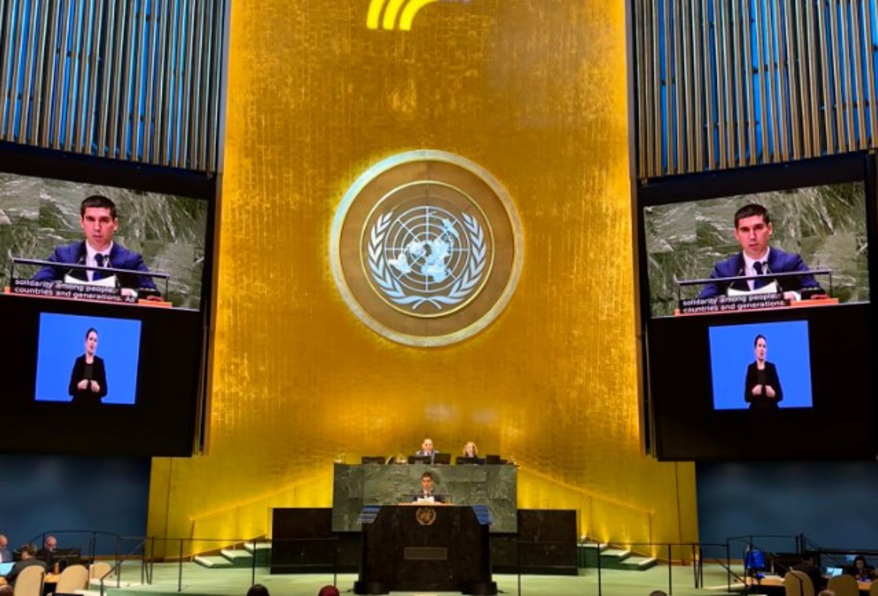 Mihai Popșoi, at the UN General Assembly: There must be cooperation and solidarity between states to solve global problems