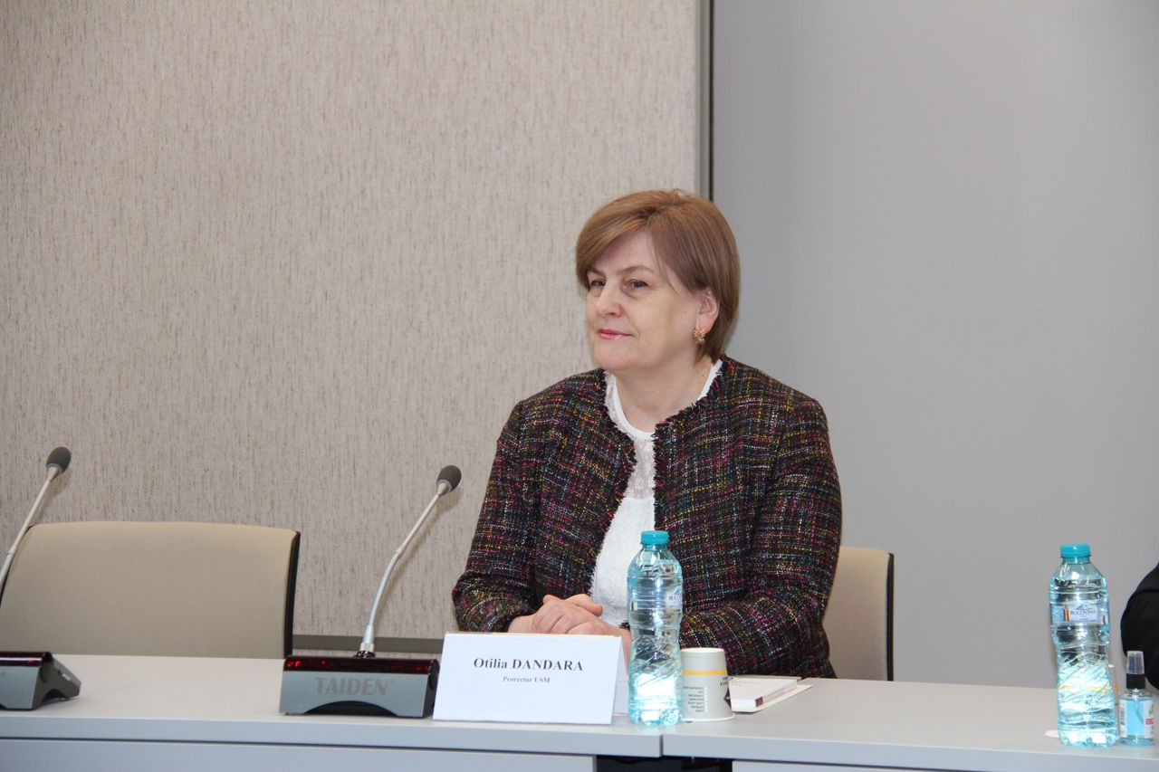 Otilia Dandara, noul rector al Universității de Stat din Moldova