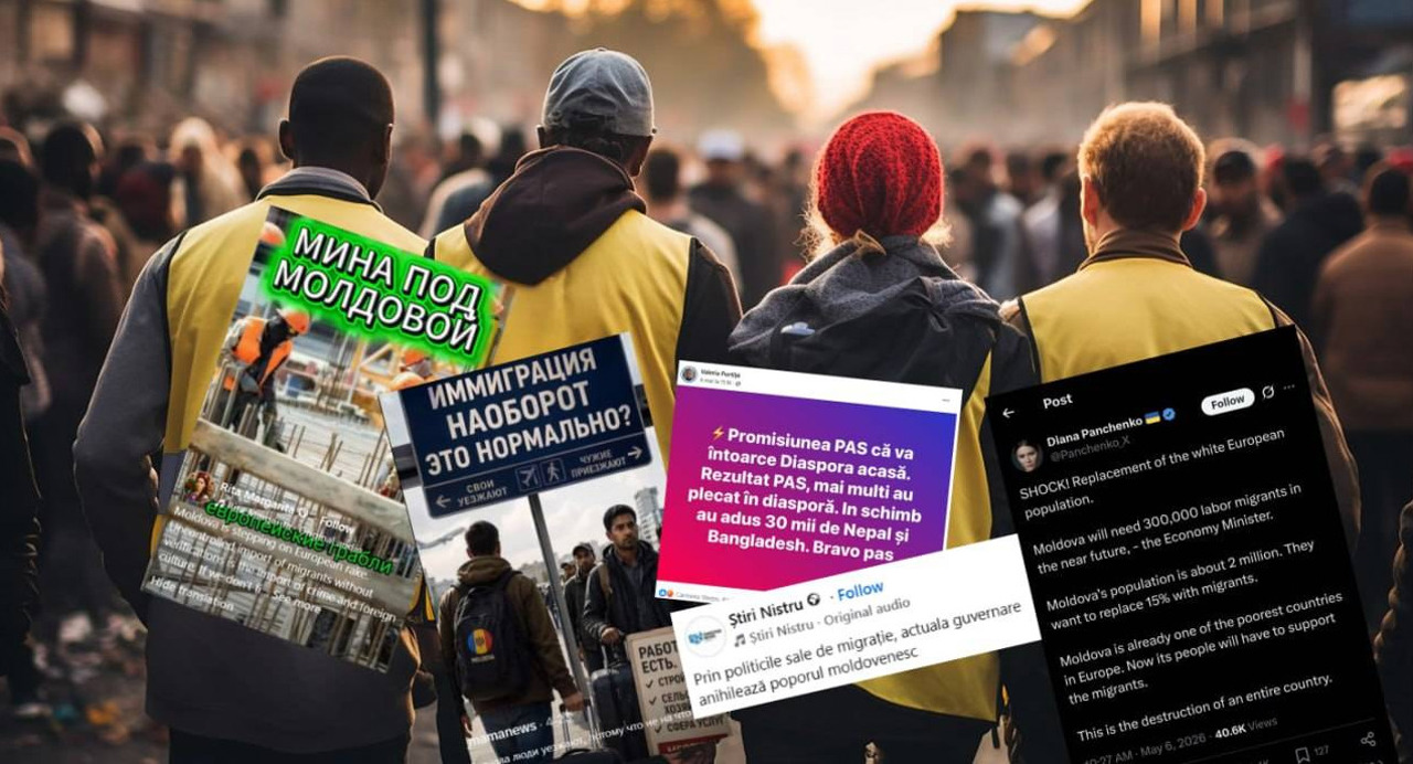 Analiză: Narațiunile despre „invazia” migranților în R. Moldova sunt false și manipulative