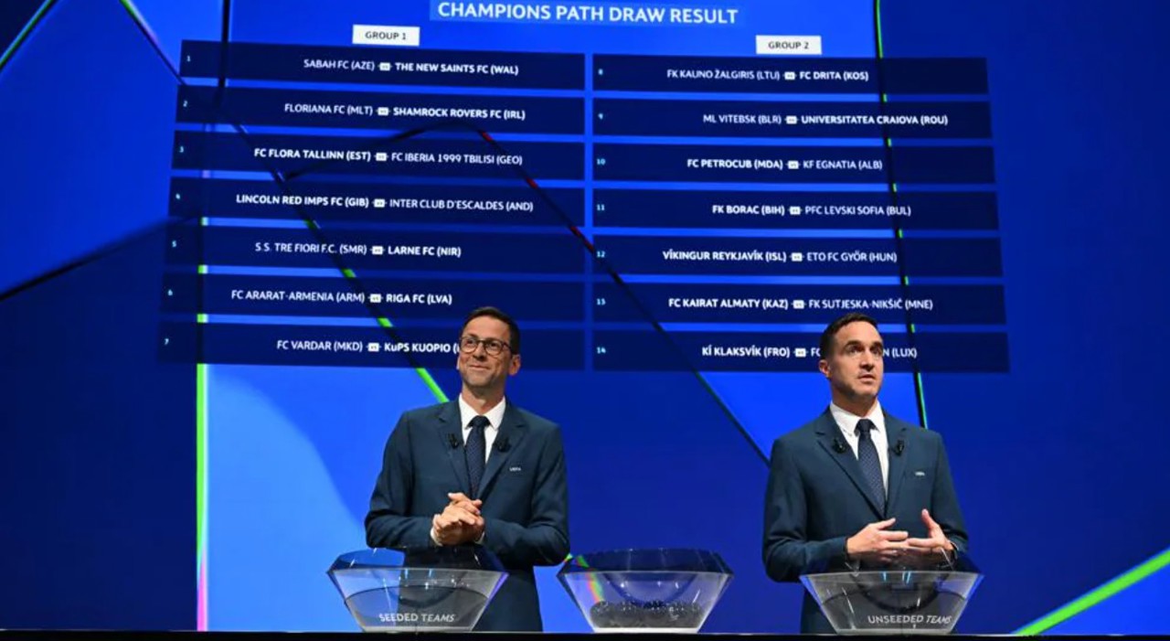 Începe aventura! Echipele de fotbal ce vor reprezenta Republica Moldova în cupele europene inter-cluburi și-au aflat adversarii din primele tururi preliminare