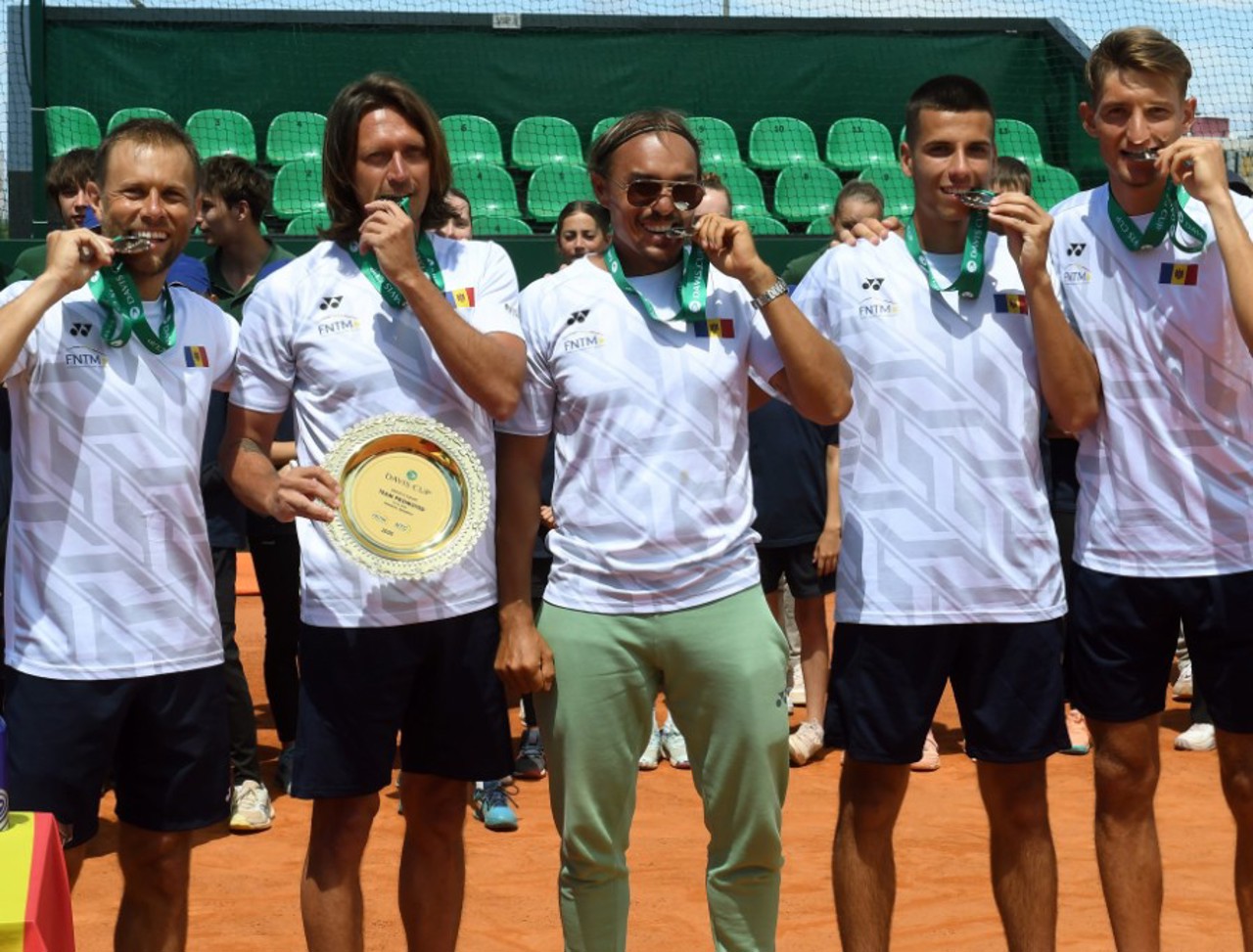 Echipa națională de tenis a Republicii Moldova s-a clasat primul loc în Grupa a III-a a Zonei Europa a Cupei Davis