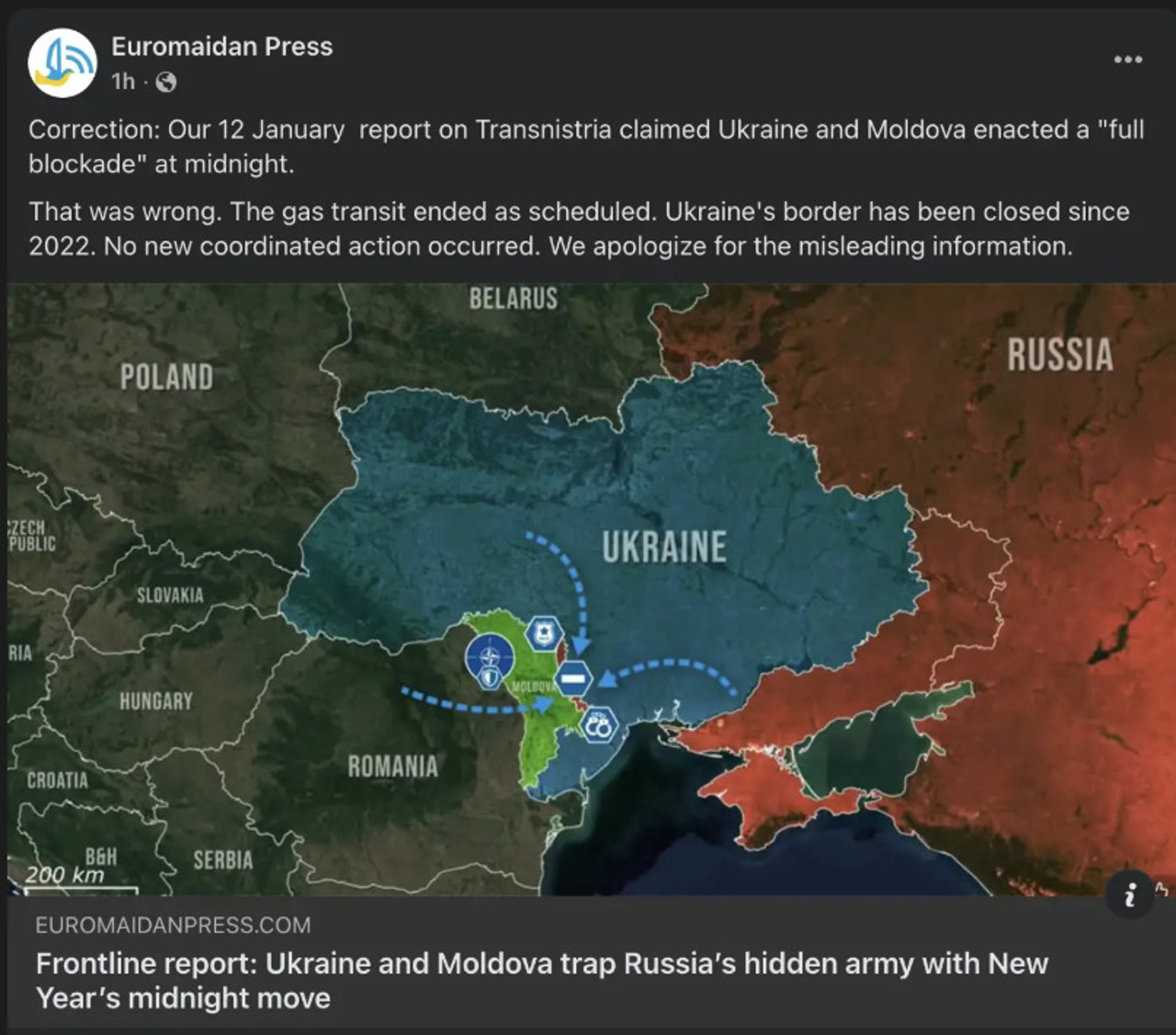 Circulația în Zona de Securitate continuă: dezmințiri privind „izolarea” regiunii transnistrene