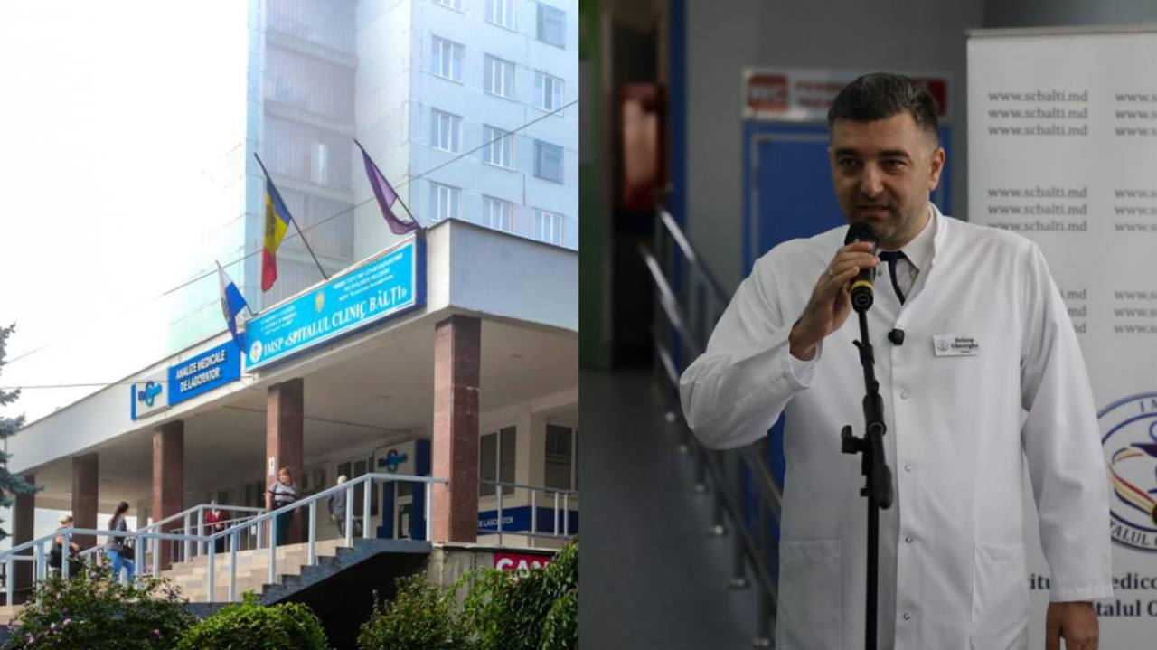 Fostul director al Spitalului Clinic Bălți, reținut într-un dosar de corupție, a fost plasat în arest pentru 30 de zile