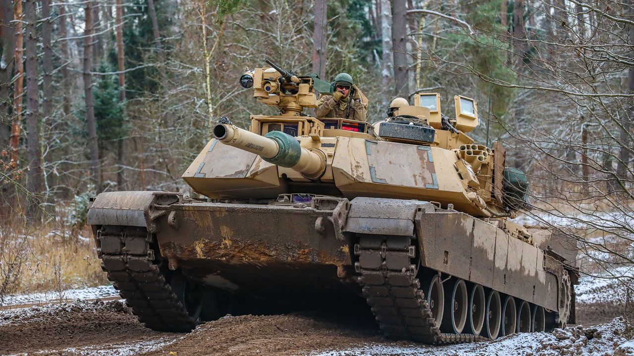 Use of Abrams tanks on the Ukrainian front is delayed