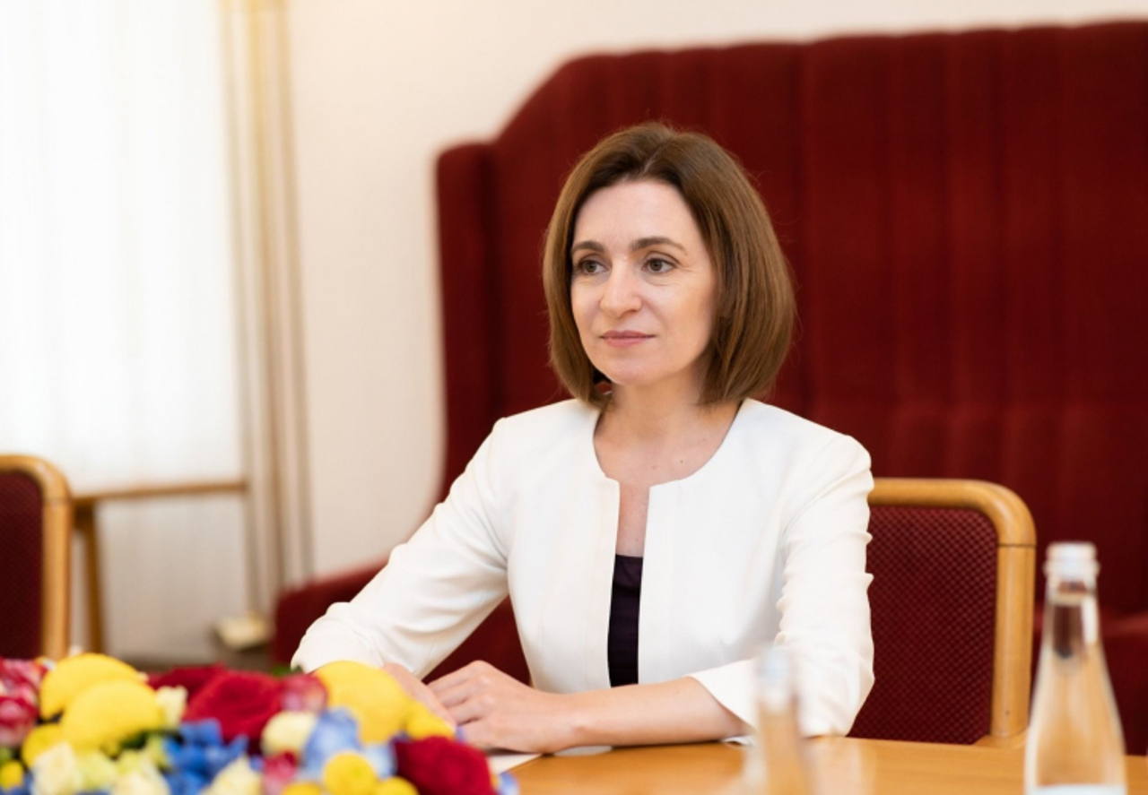 La 32 de ani de la adoptarea Constituției, Maia Sandu reafirmă parcursul european al Republicii Moldova