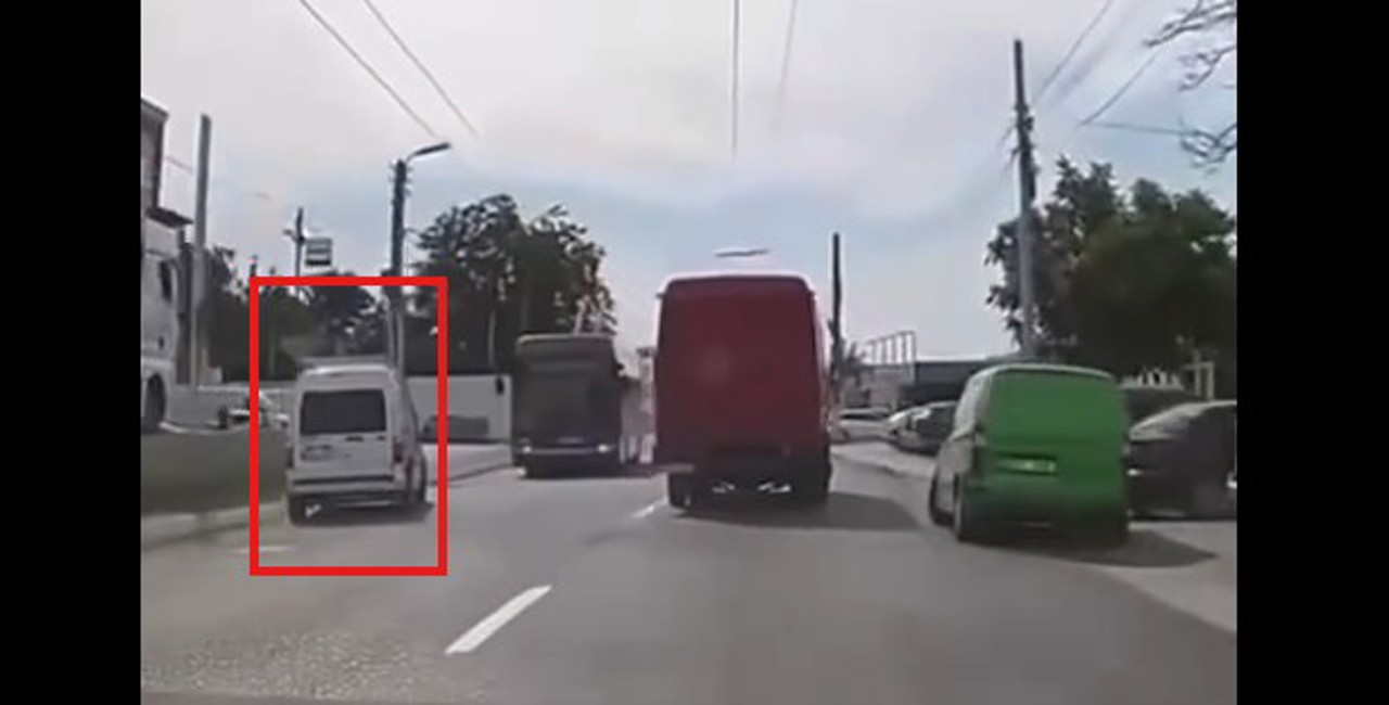 Un șofer de 39 de ani, lăsat pieton după o manevră periculoasă pe strada Uzinelor