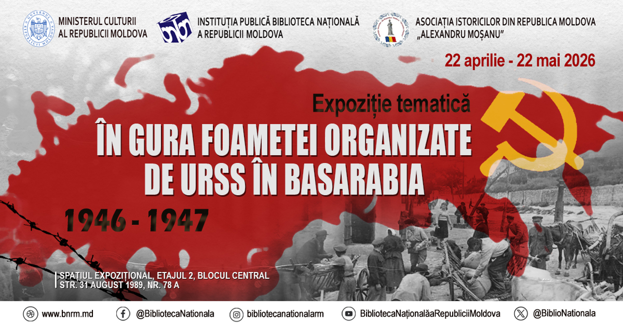 Biblioteca Națională evocă tragedia foametei din 1946-1947 printr-o expoziție documentară