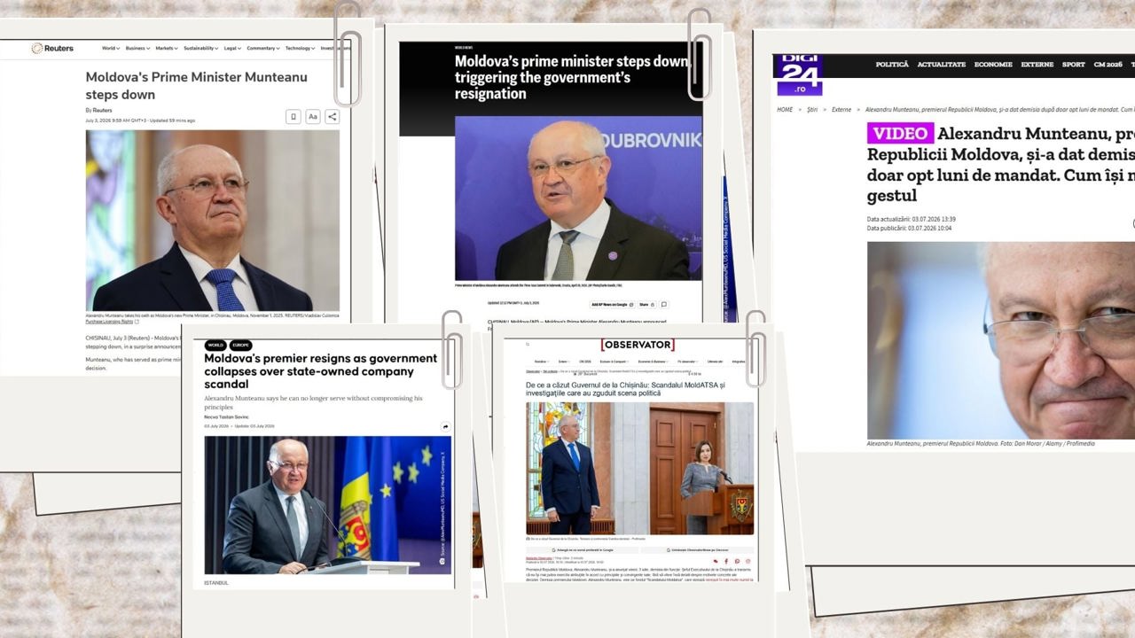 Presa internațională, despre demisia lui Alexandru Munteanu: „Guvernul se prăbușește în urma unui scandal”