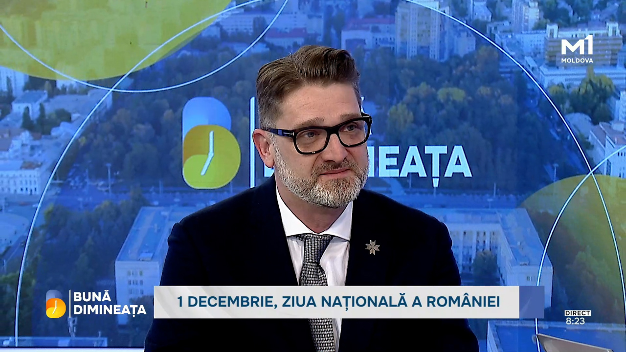 „România și R. Moldova au cea mai bună relație din istorie”. Mesajul ambasadorului Cristian-Leon Țurcanu, de 1 decembrie