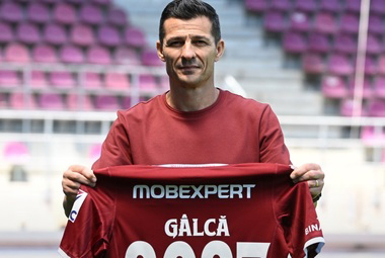 Constantin Gâlcă este noul antrenor al echipei Rapid București 