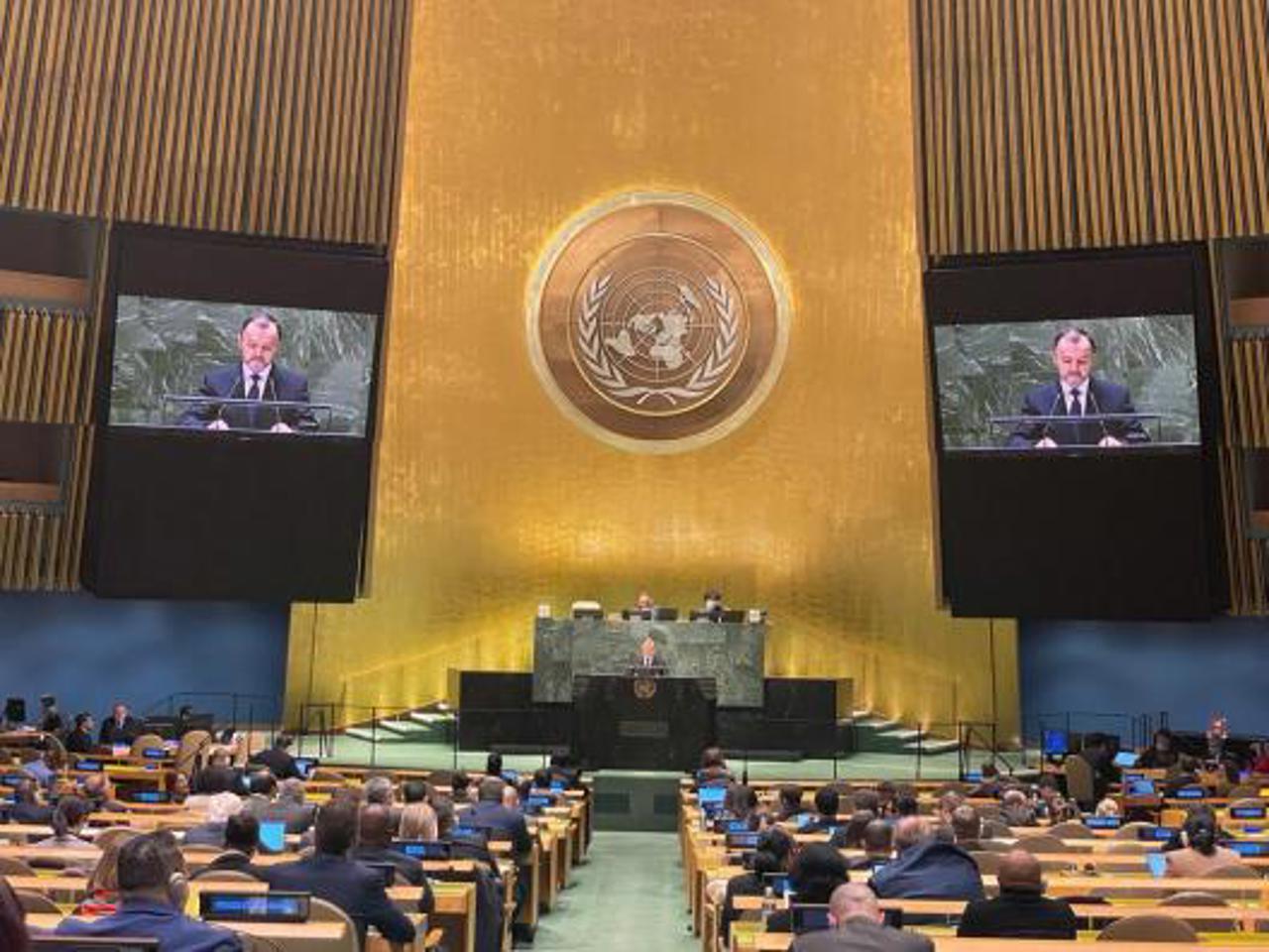 The Republic of Moldova reaffirmed its solidarity with the Ukrainian people within the UN