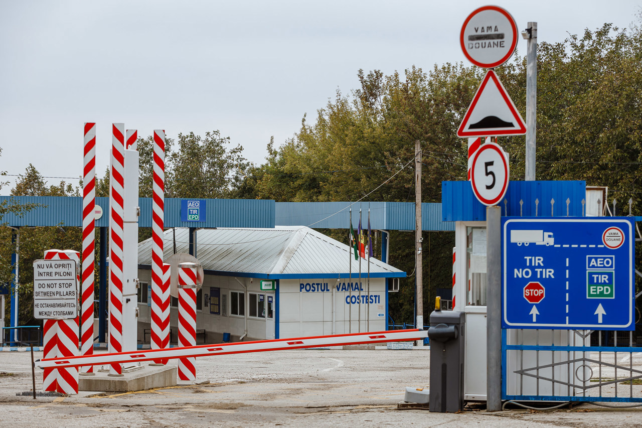 More than half of Moldova's common transit traffic crosses the country 