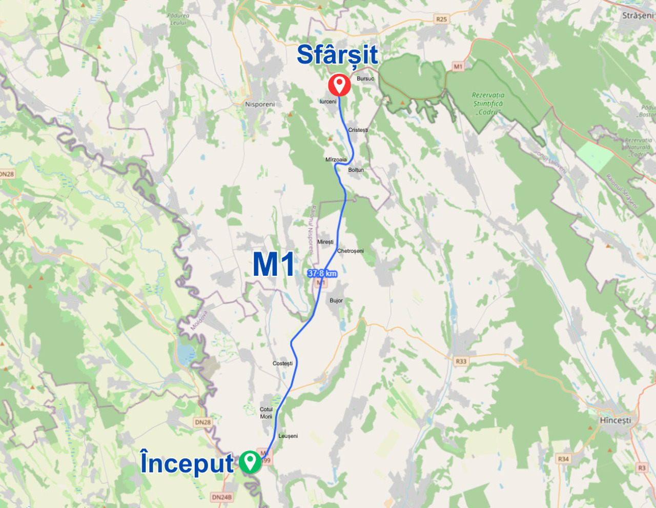 AND a lansat licitația pentru reabilitarea a aproximativ 37,8 km din drumul M1