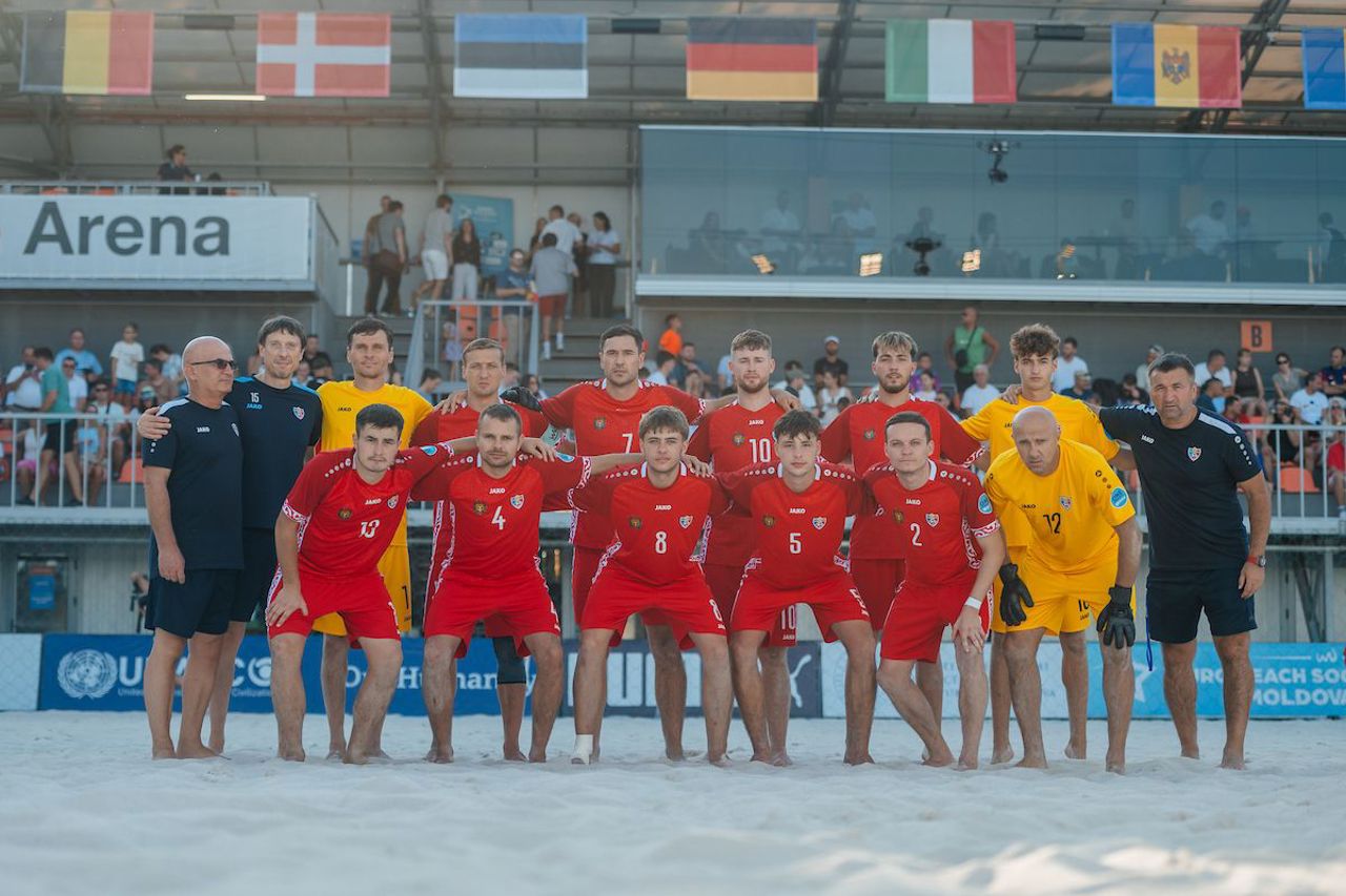 Naționala de fotbal pe plajă a Republicii Moldova știe cu cine joacă în Superfinala Euro Beach Soccer League