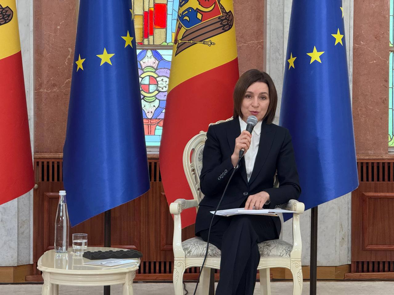 Maia Sandu: „Odată deveniți membri ai UE, protecția și securitatea noastră va fi mult mai înaltă”