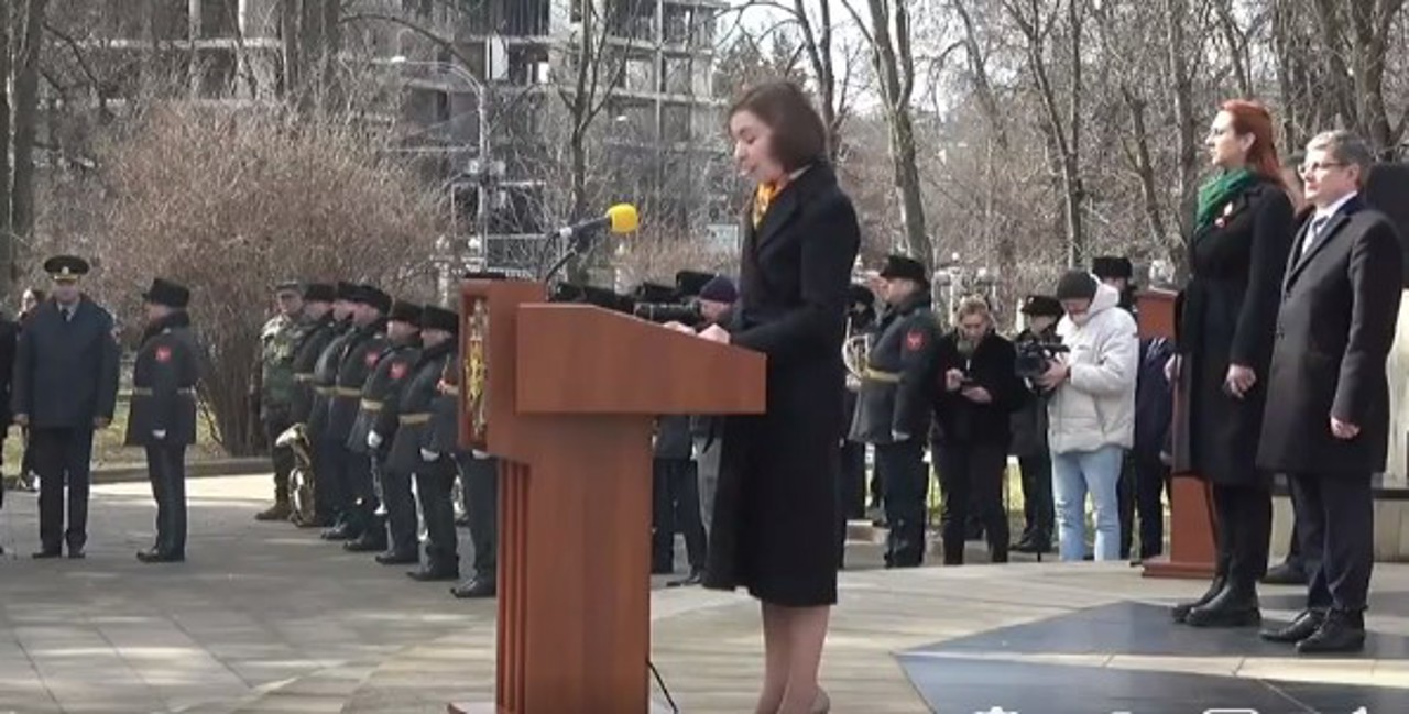 Maia Sandu on Remembrance and Remembrance Day: "We will continue our efforts to keep peace in the country"