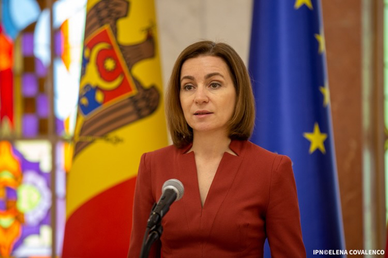 Maia Sandu acuză o campanie agresivă de dezinformare: „În următoarea perioadă, minciunile vor curge gârlă din partea trompetelor Kremlinului doar pentru a pune mâna pe Moldova”