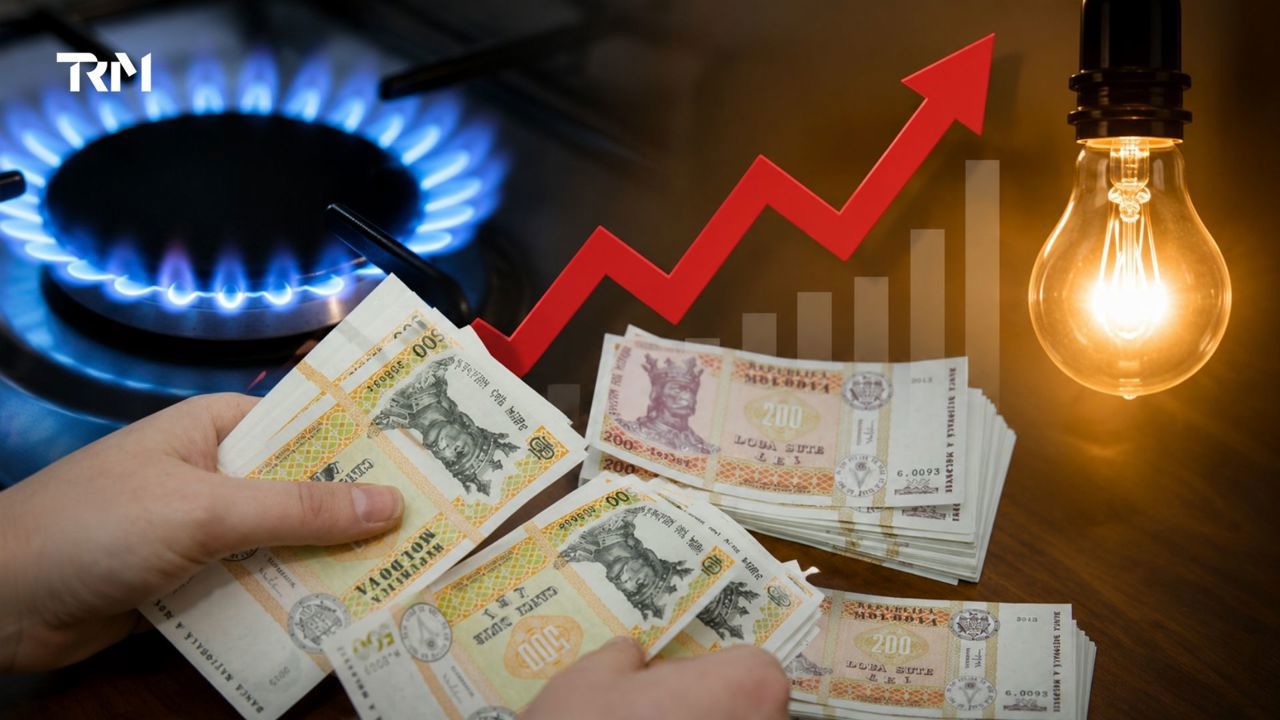 «Мы не можем контролировать биржевые цены»: газ может подорожать почти на 6 леев, электроэнергия — до 10%