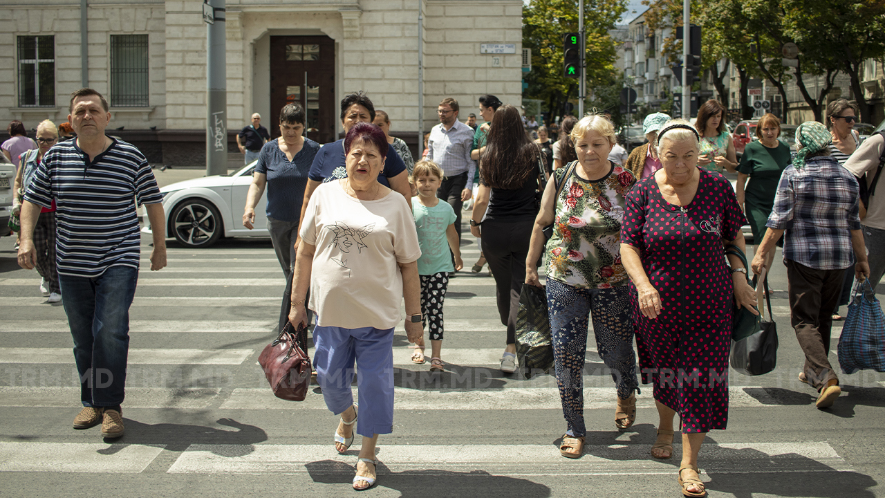 Ponderea persoanelor în vârstă din R. Moldova, în creștere