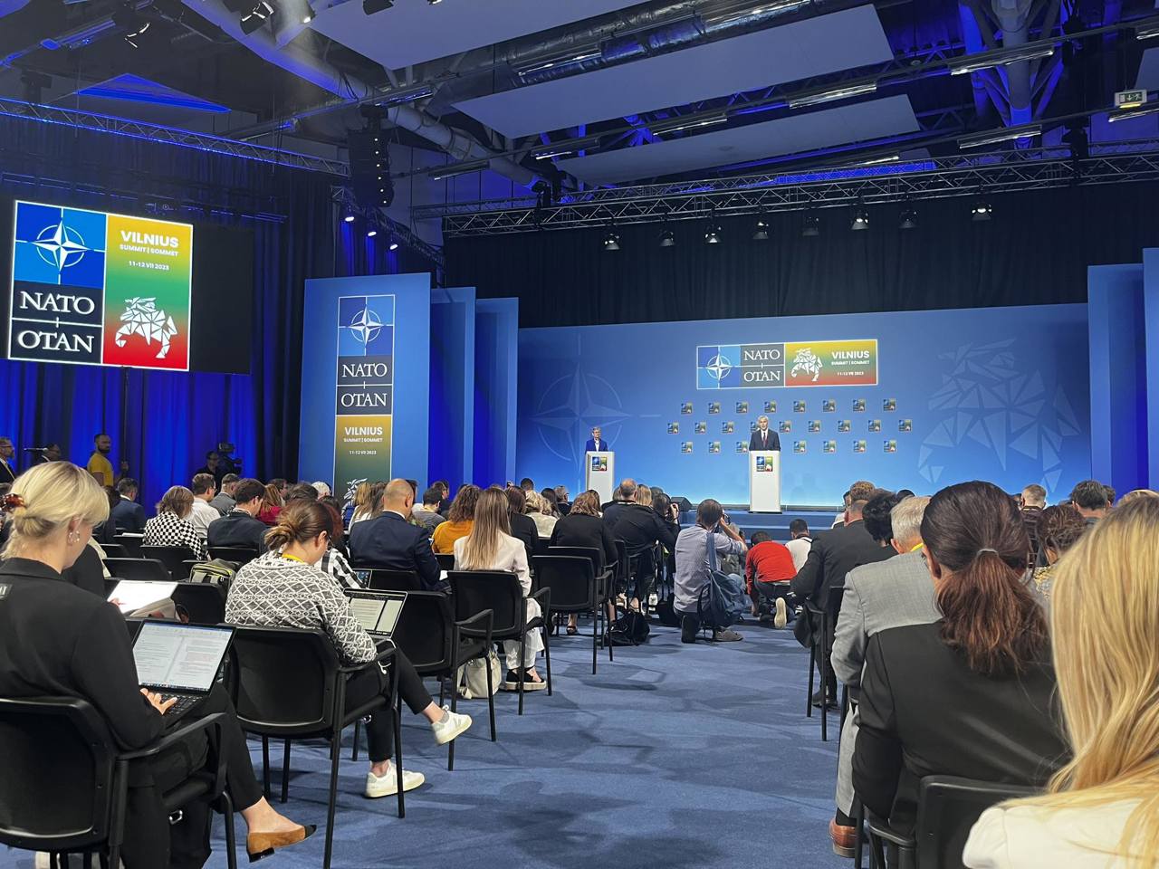 Корреспондент из Вильнюса// Столтенберг анонсировал новую многолетнюю программу помощи Украине