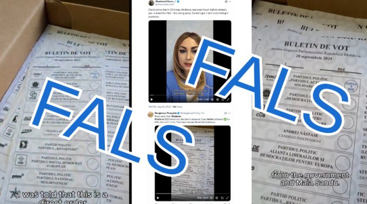 ELECTORALA 2025 // CEC condamnă un nou fals răspândit pe rețelele de socializare: Buletinele de vot pentru alegerile parlamentare nu au fost tipărite