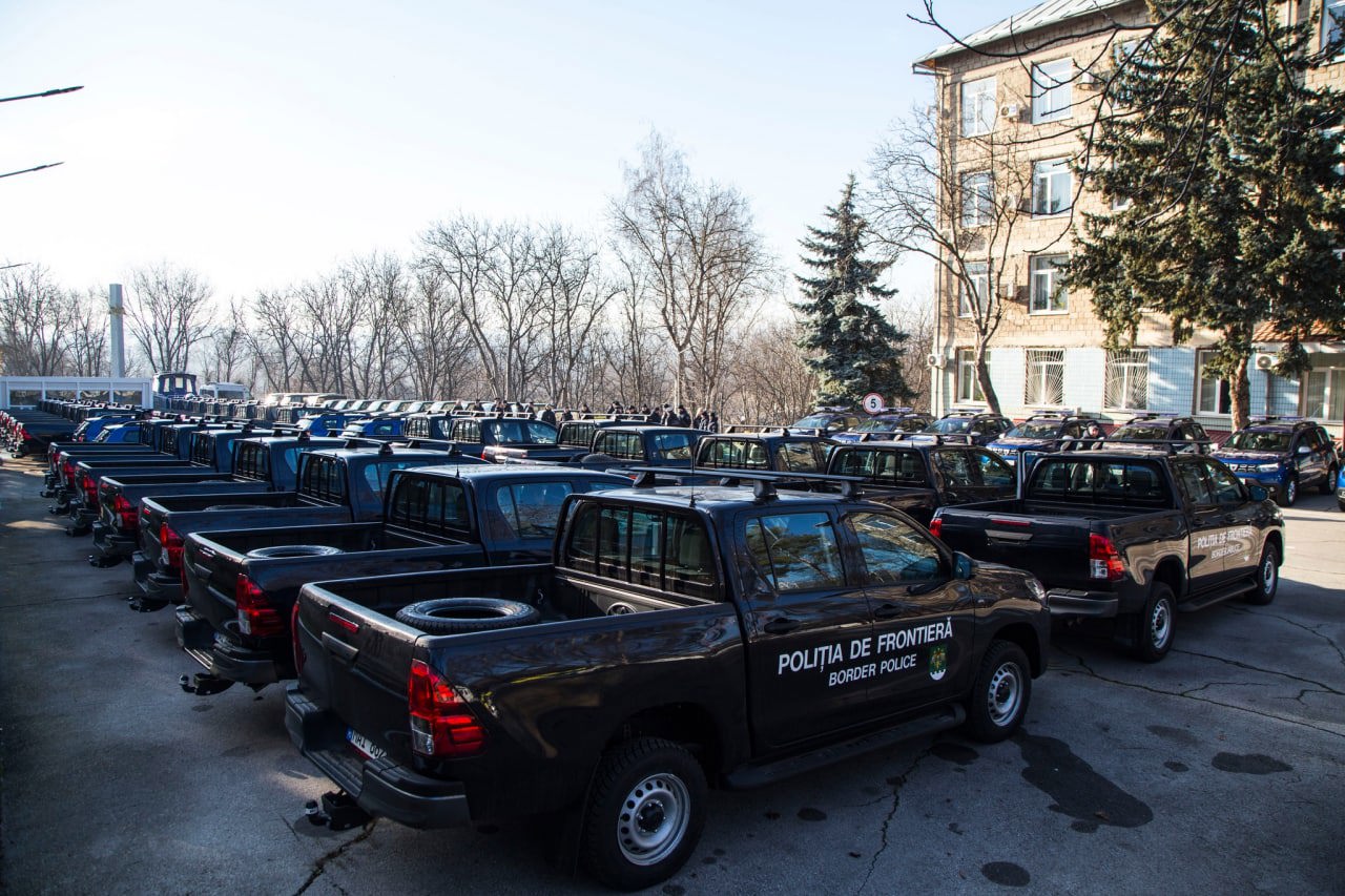 Территориальные пограничные структуры получили 49 новых автомобилей