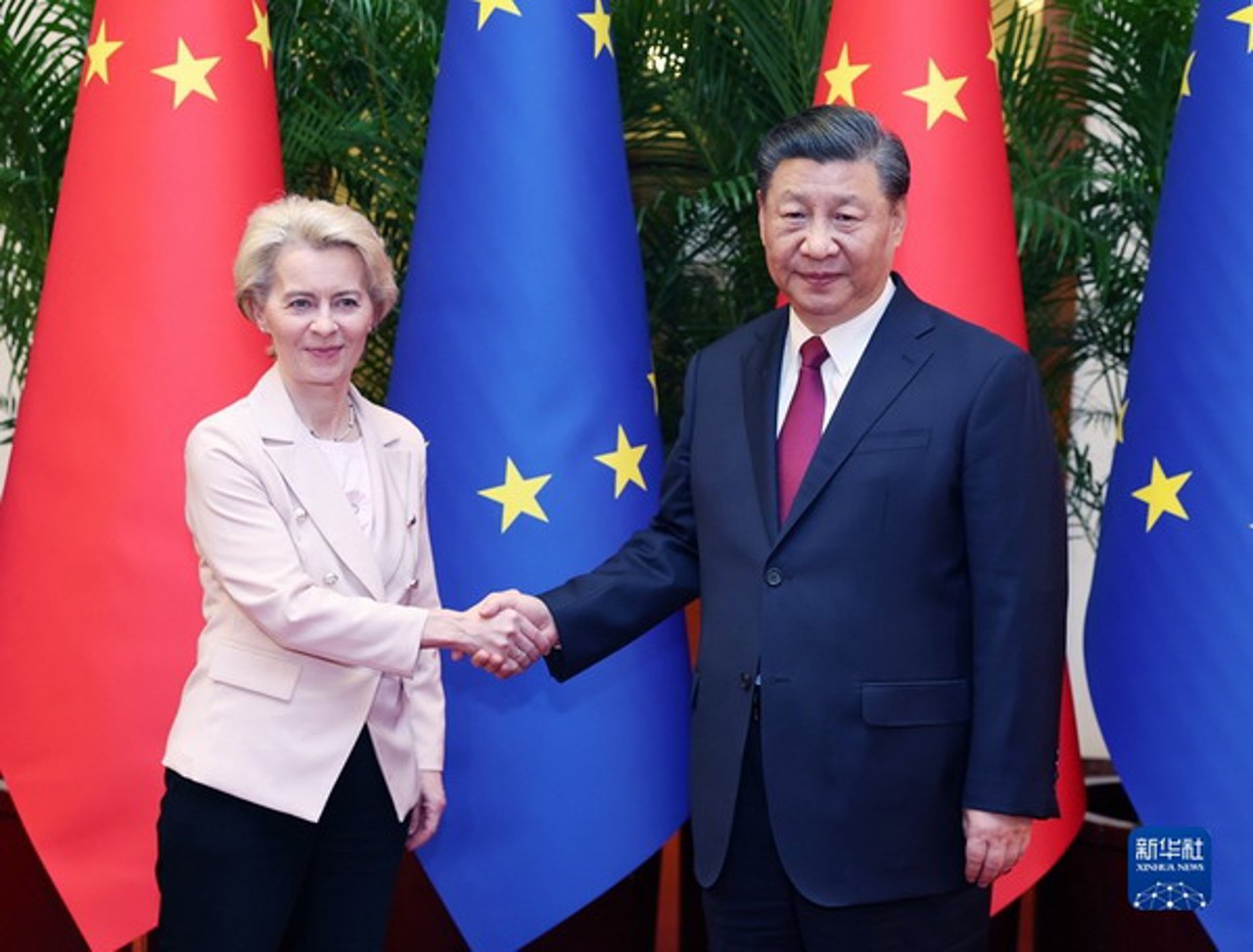 Ursula von der Leyen, la summitul de la Beijing: „Ca puteri majore ale lumii, UE China au responsabilități globale”