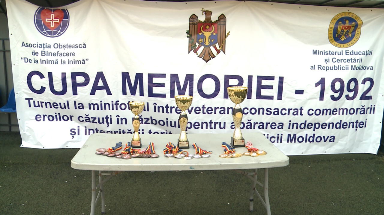 „Cupa Memoriei 1992”: veteranii războiului au jucat un turneu de minifotbal în memoria camarazilor căzuți