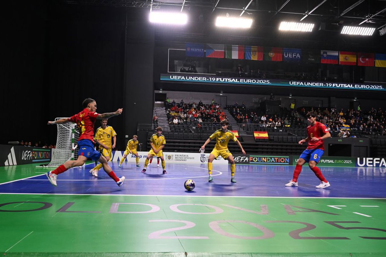 Au fost stabilite finalistele Campionatului European de fotbal în sală „sub 19 ani”