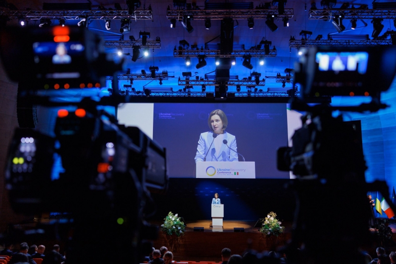 Maia Sandu: Moldova will actively contribute to Ukraine’s reconstruction