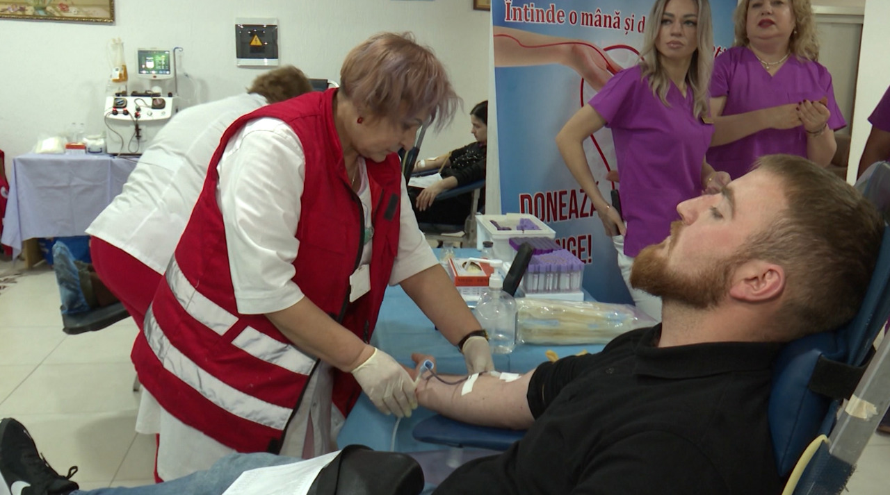 Viața altora, prioritate pentru donatori: Campanie de donare de sânge la Chișinău