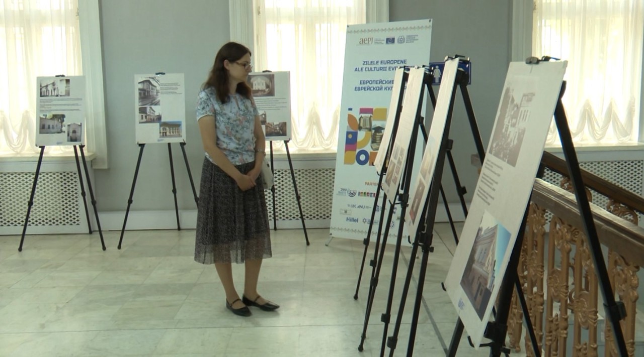 Imagini și materiale dedicate istoriei sinagogilor, expoziție la Muzeul Național de Istorie din Chișinău 